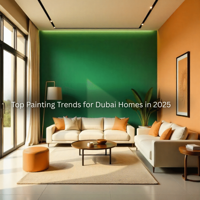 Top Painting Trends for Dubai Homes: Colors That Last in Heat and Humidity